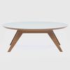 Mesa de Centro Roca Fronteiras Blanco Canela