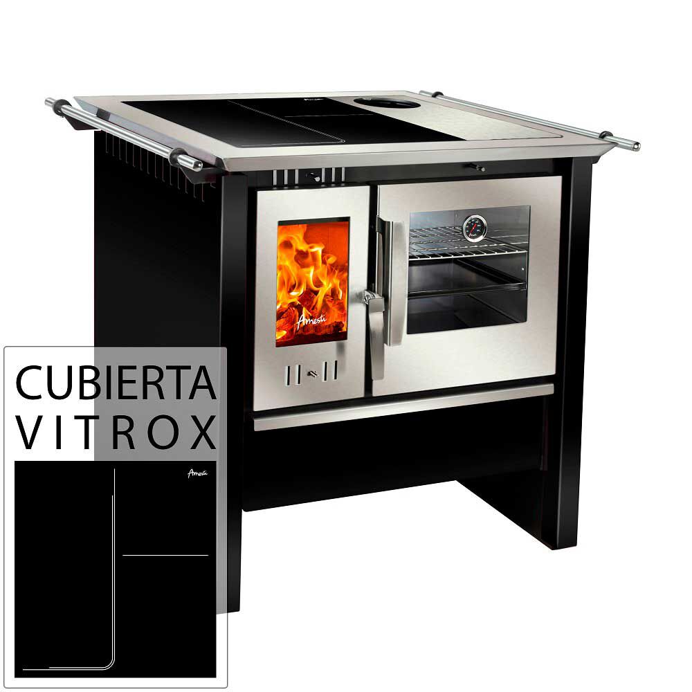 Cocina a Leña Amesti Allegra Vitroz N