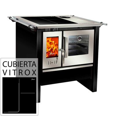 Cocina a Leña Amesti Allegra Vitroz N