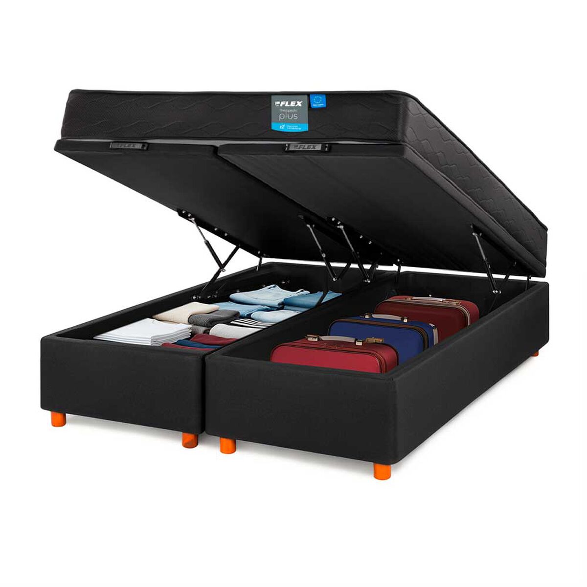 Cama Europea Flex 2 Plazas Therapdic Plus 200 cm