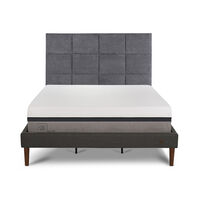 Cama Europea CIC Curve King Balance + Respaldo Tamesis