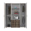 Closet Tuhome Fontan 3 Cajones 4 Puertas Bellota-Blanco