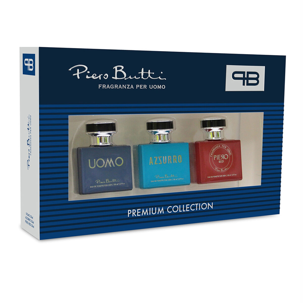 Estuche Perfumes Piero Butti Miniaturas EDP 90 ml