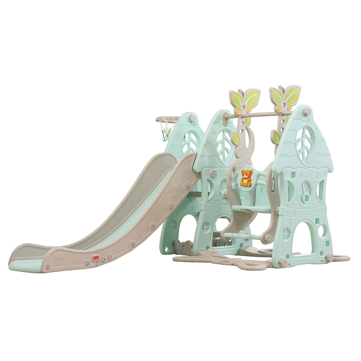 Tobogan 3 en 1 Bebeglo Rs-195-1 Verde