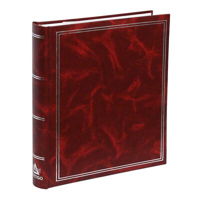 Imagen 2 del producto Álbum para Fotos Cartón Vgo Clásico Liso con Memo 200 Fotos Burdeos