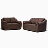 Juego de Living Cabsur Genova 5 Cuerpos Chocolate