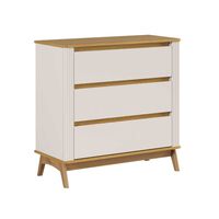 Comoda Amuv 3 Cajones Blanco