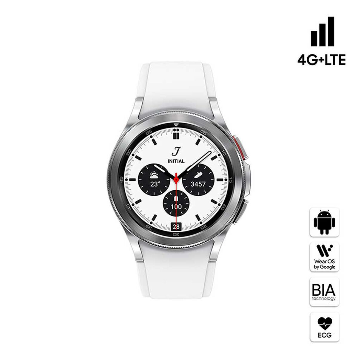 Smartwatch Samsung Galaxy Watch4 Classic LTE 42mm Silver