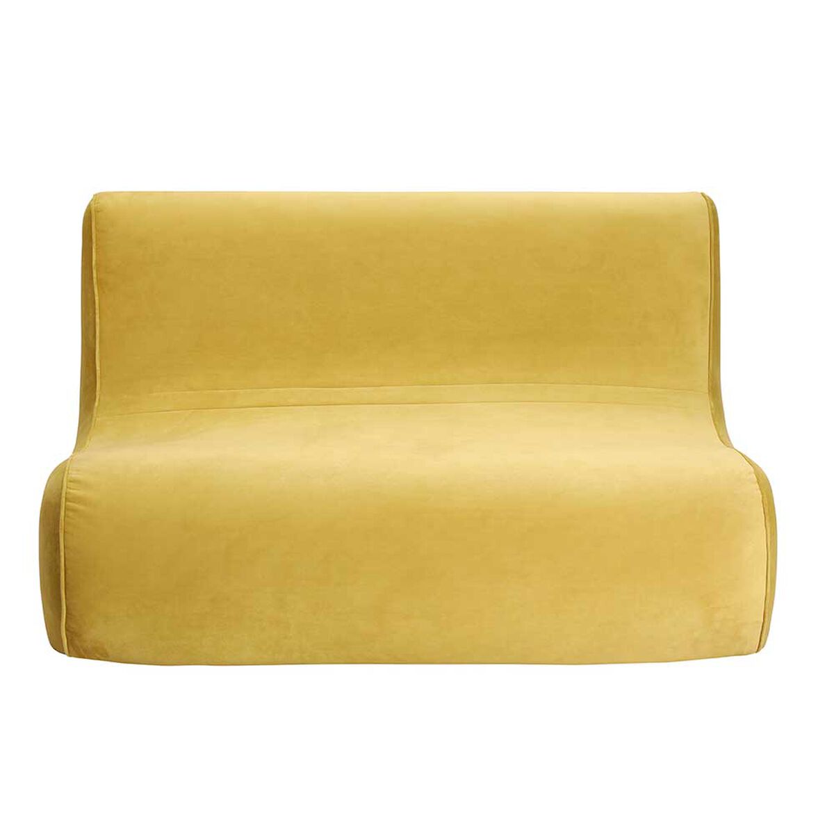 Sofá Bodevir Komodo Felpa 2 Cuerpos Pistacho 