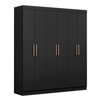 Imagen 2 del producto Closet Almore Atlanta 6 Puertas Negro