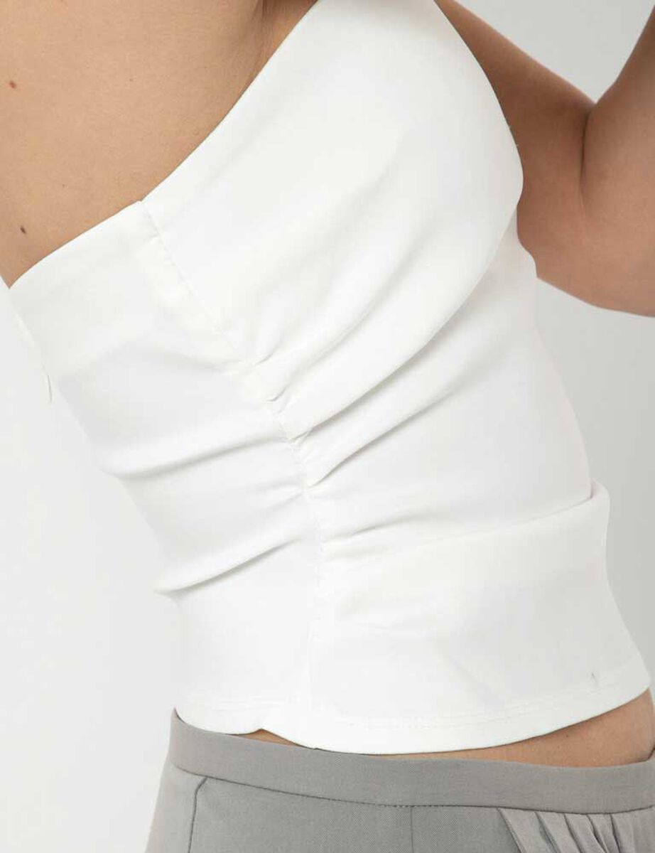 Polera Sastero Strapless Mujer Icono