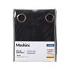 Set de Cortinas Mashini Blackout Selecta 220 x140 cm Negro