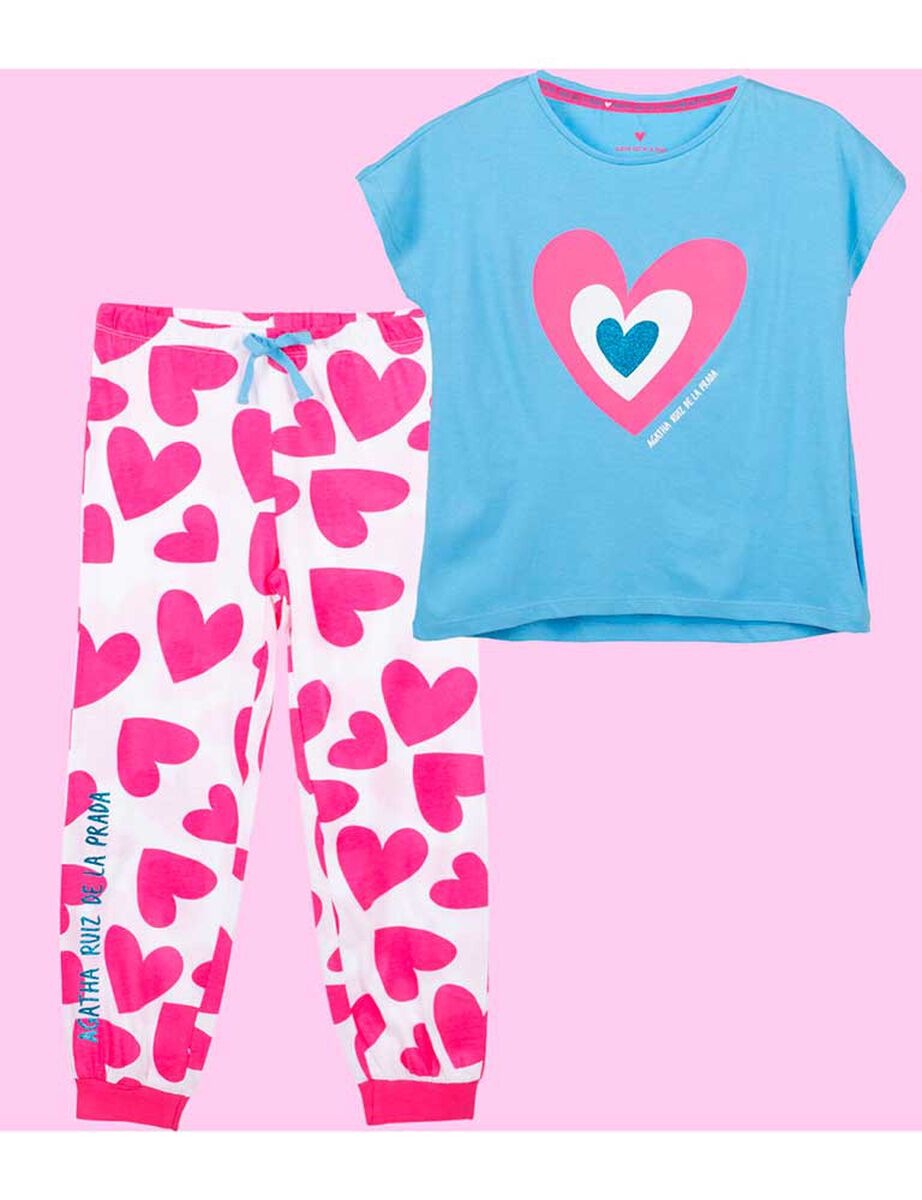Pijama de Algod&oacute;n Ni&ntilde;a Agatha Ruiz De La Prada