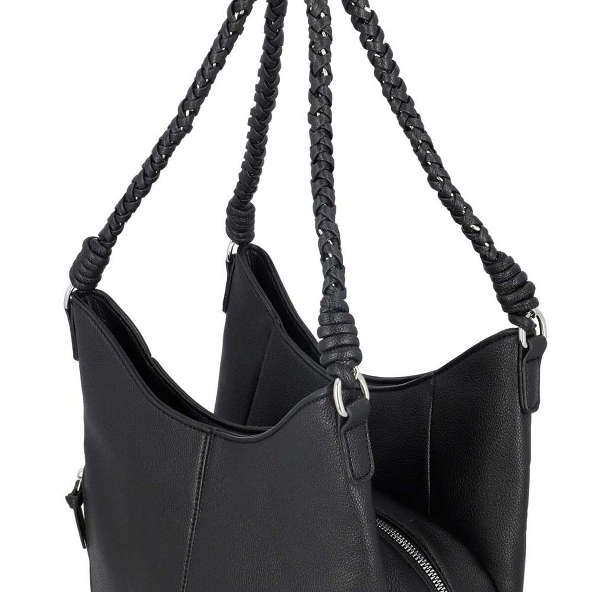 Cartera de Hombro Secret Montserrat FW25 L Negro