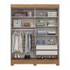 Clóset Home Mobili Amy Flex 2 Puertas 2 Cajones Beige