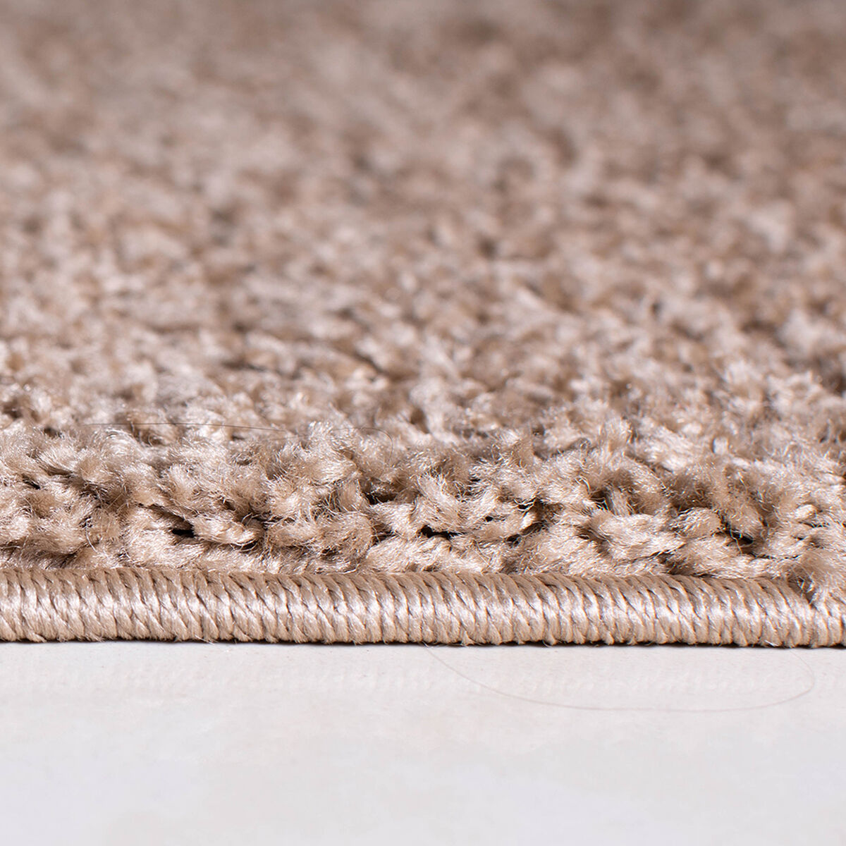 Alfombra Doral Shaggy 200 x 150 cm Beige