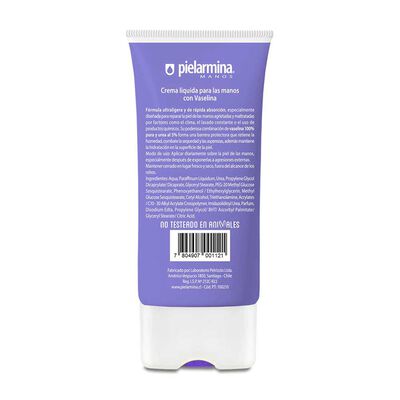 Imagen 2 del producto Crema de Manos Líquida Pielarmina Vaselina 160 ml Petrizzio