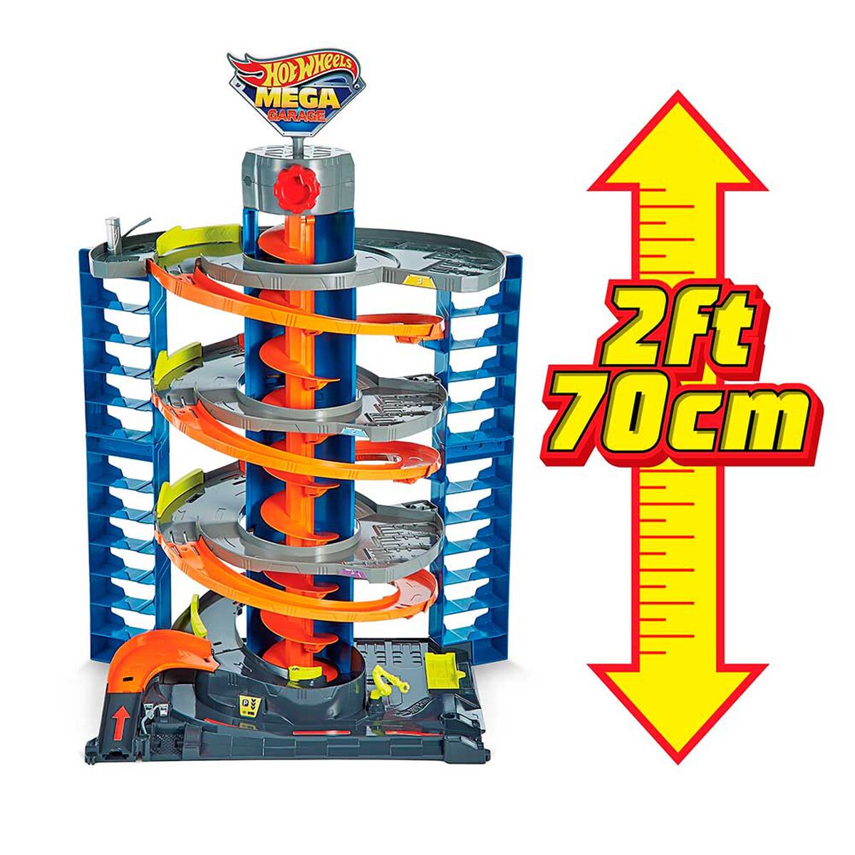 Pista de Auto Mega Garage Hot Wheels City