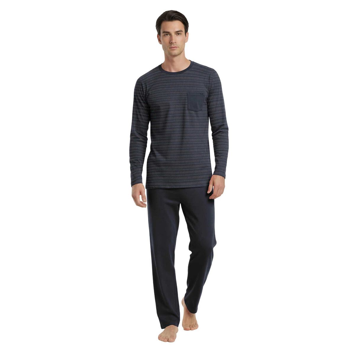 Pijama Invierno Algod&oacute;n Hombre Top