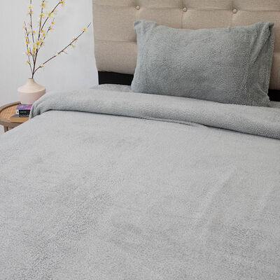 Imagen 1 del producto Juego de Sábanas Chiporro Doral 1,5 Plazas Senses Gris Claro