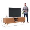 Rack TV Onessta Fortaleza Hasta 85" Café