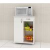 Mueble Auxiliar Home Mobili Amber 1 Cajón 1 Puerta Blanco