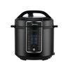 Combo Olla a Presión Multicook Midea MY-PC6007B 5,7 lts. + Set Pinzas Cocina Casa Linda Acero Inoxidable Negro