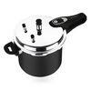 Olla a Presión Aluminio Marmicoc Fast Negro 5,7 lt