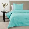 Quilt American Family 1.5 Plazas Marquis Aqua