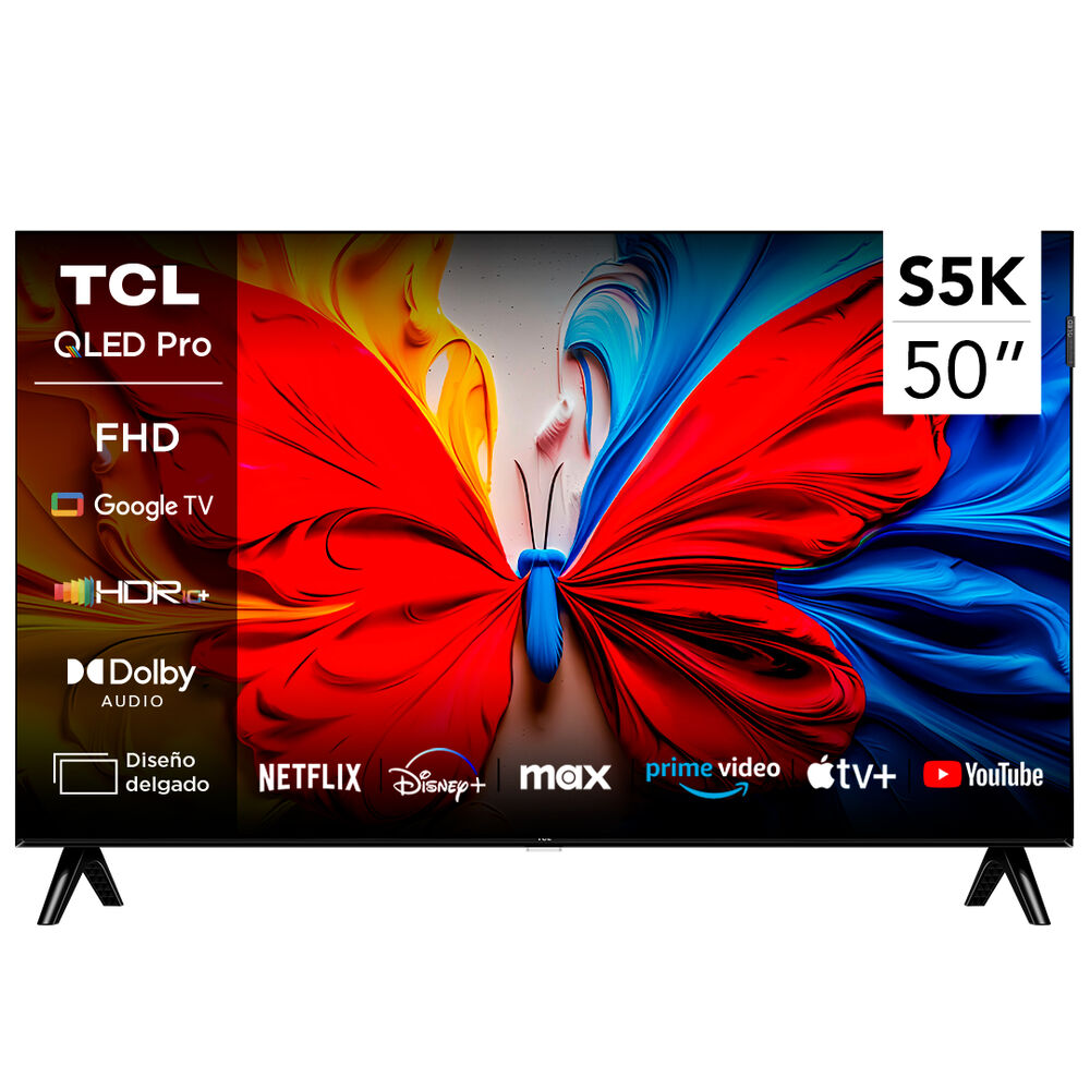 QLED 50" TCL FHD 50S5K