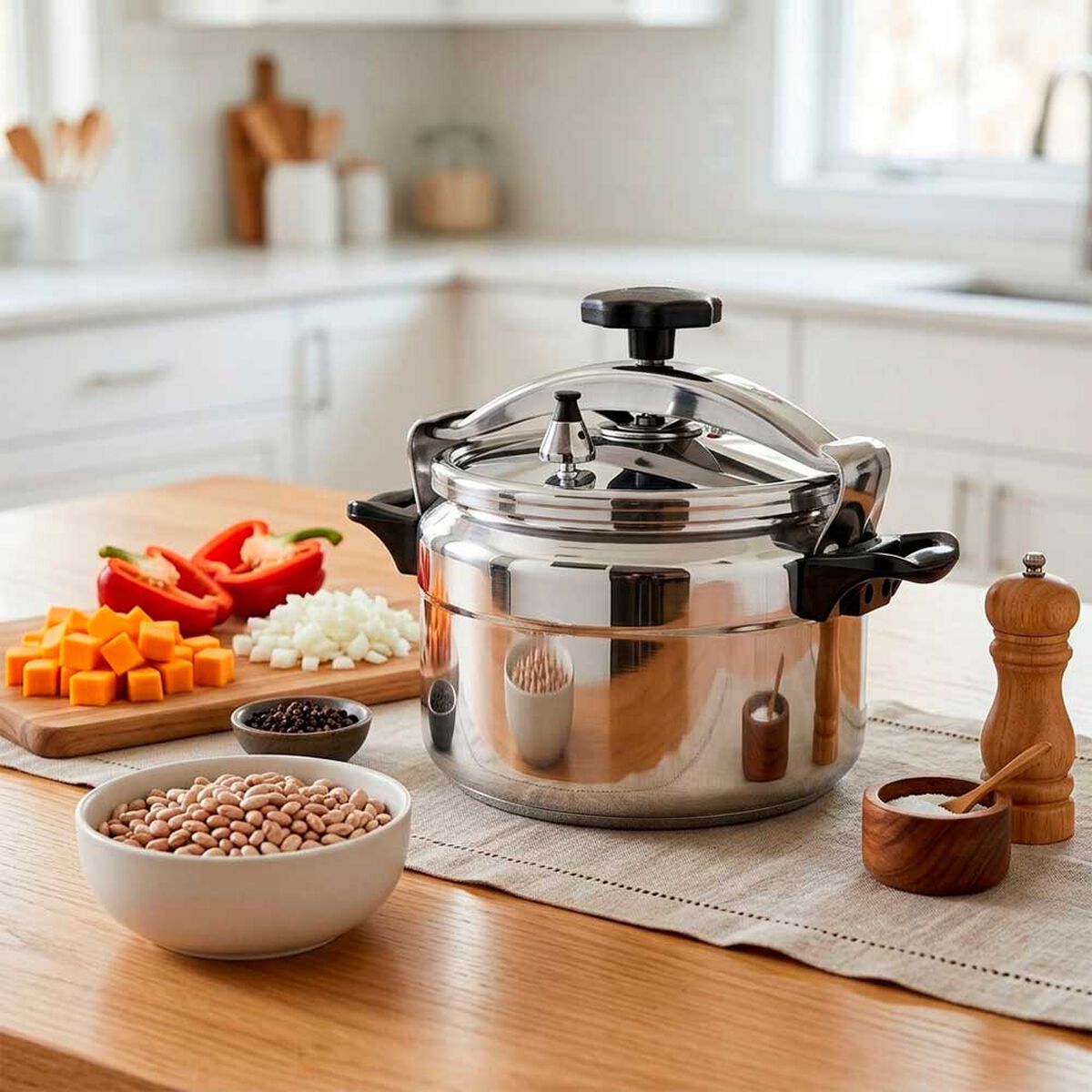 Olla a Presi&oacute;n Dise&ntilde;o & Cocina Veloce 6 Lt Aluminio