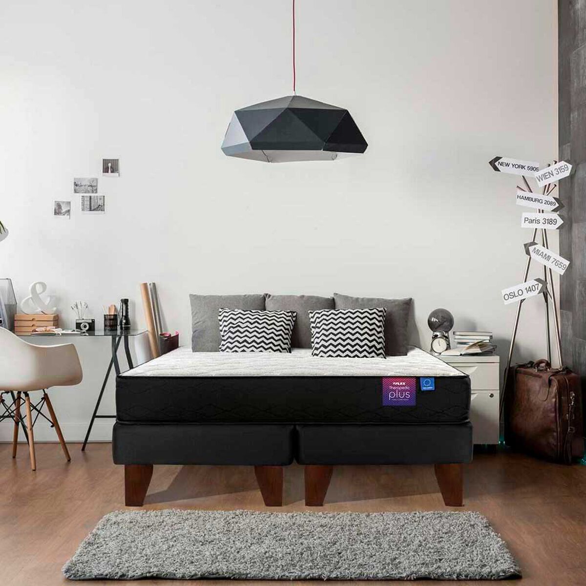 Div&aacute;n Flex 1,5 Plazas Therapedic Plus