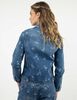 Chaqueta Flores Mezclilla Mujer Alma