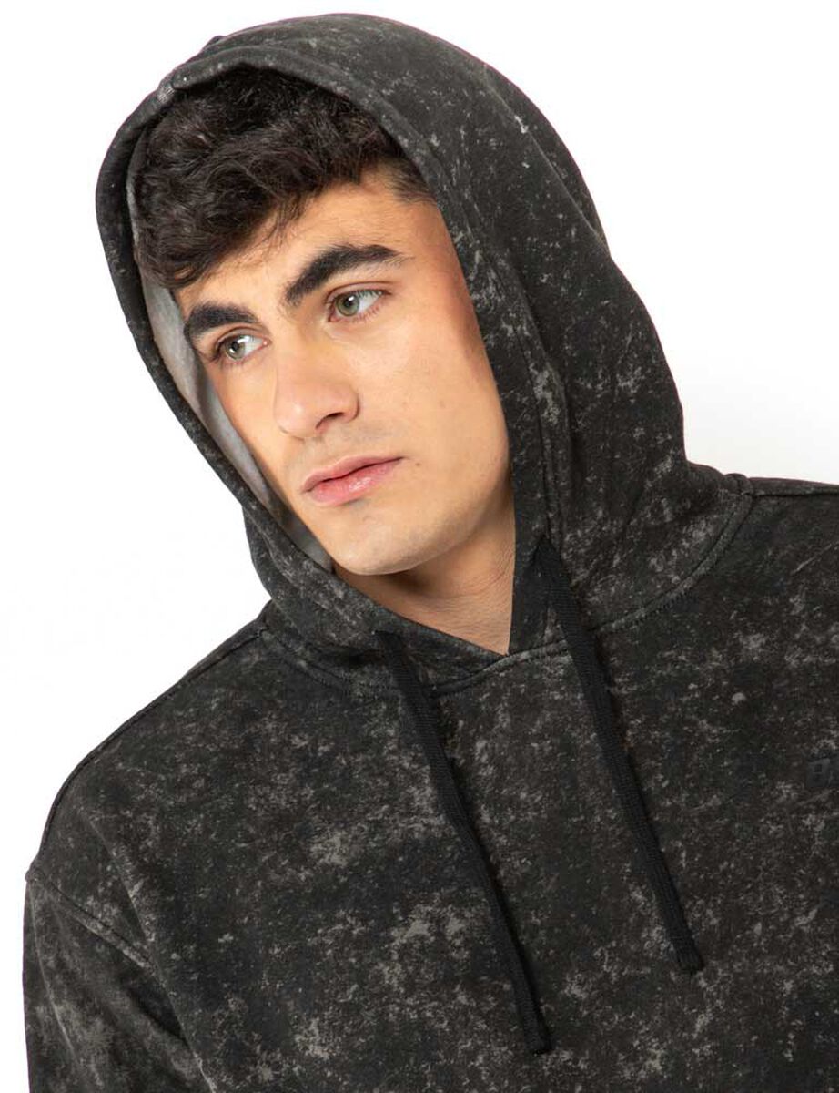 Polerón Deportivo Algodón Hombre Black County