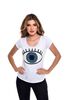 Polera Manga Corta Mujer Rock Caviar