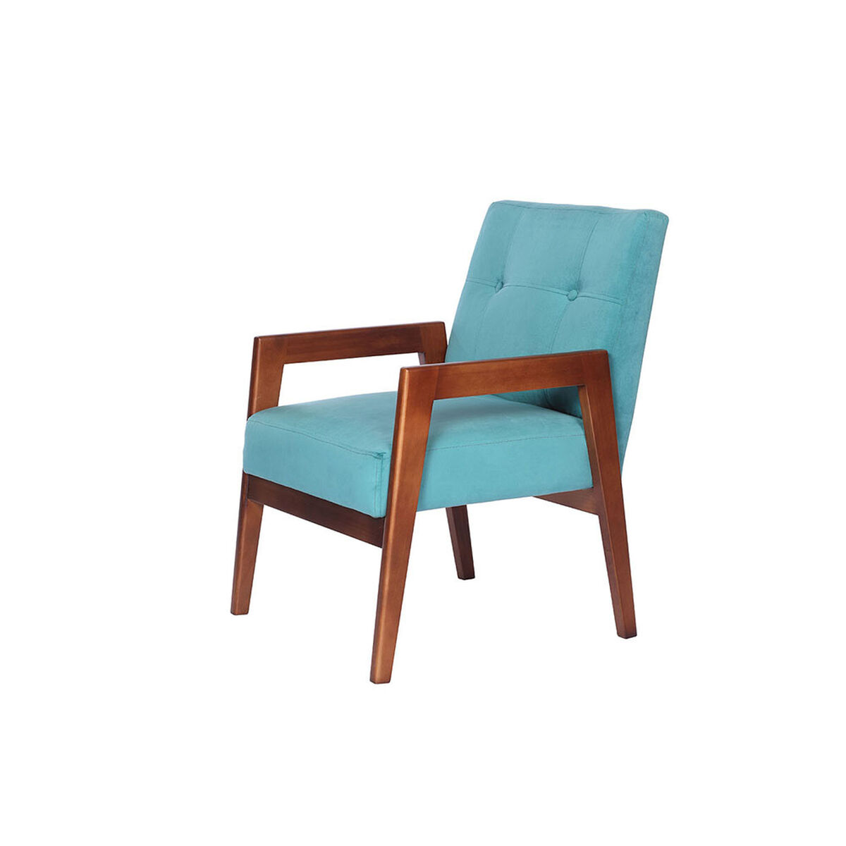 Sitial Latam Home Munich Tela 1 Cuerpo Turquesa