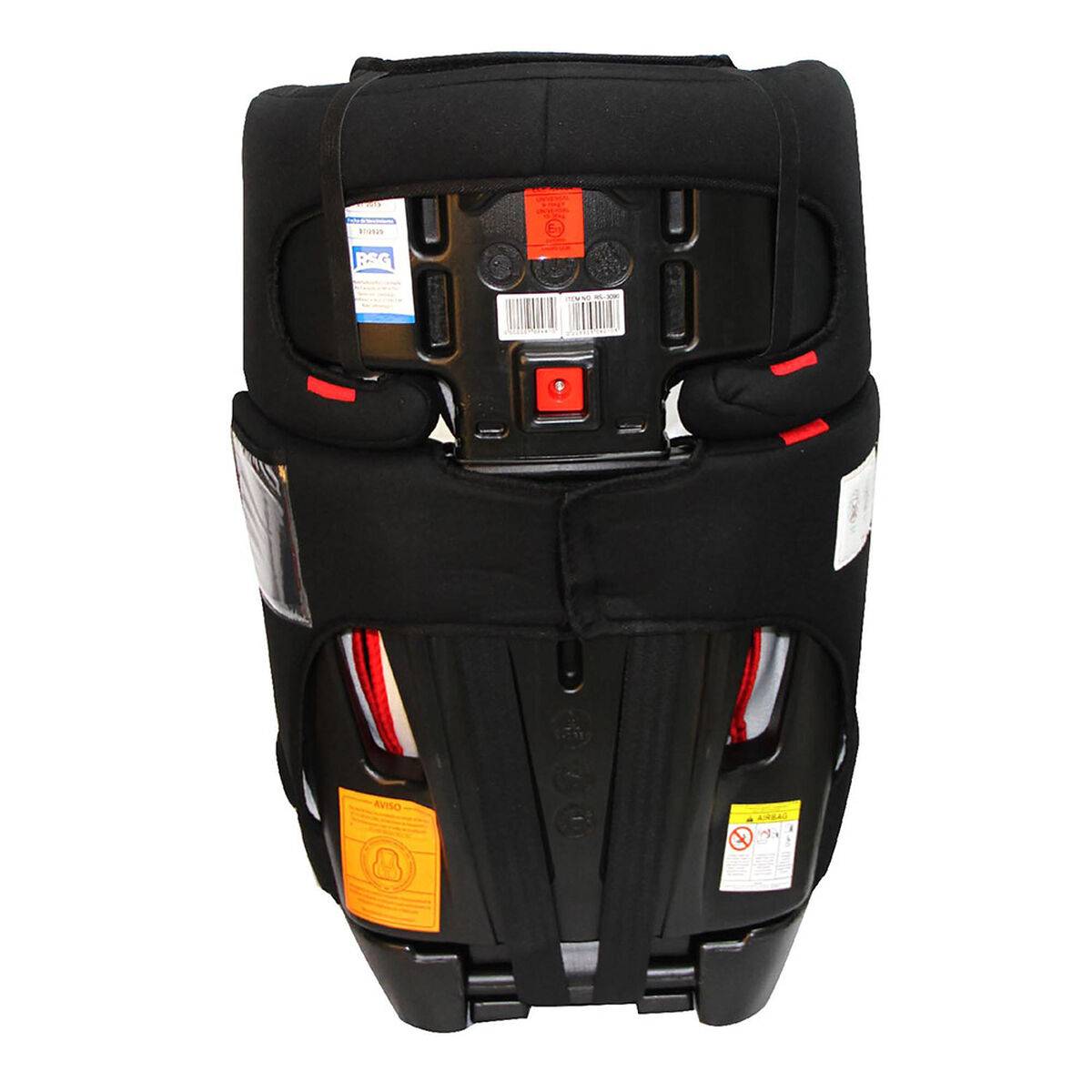 Silla de Auto Butaca Alzador 9 a 36 Kg BXS-218-5 Negro