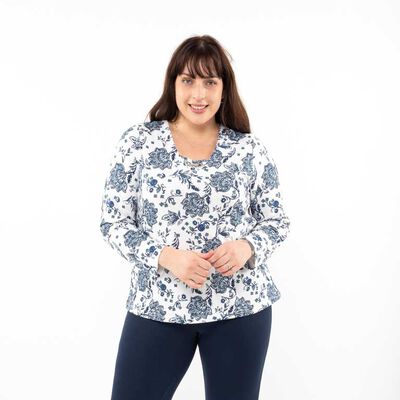 Polera Manga Larga Mujer Extralindas