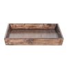 Mesa de Centro Innovamuebles Monarca 2 Bandejas Nogal Oscuro