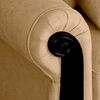 Sof&aacute; Elegant Michigan Tela 3 Cuerpos Beige