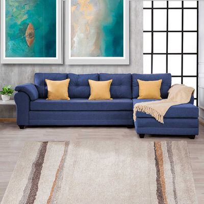 Sofá Seccional Muebles MPR Journey 3 Azul