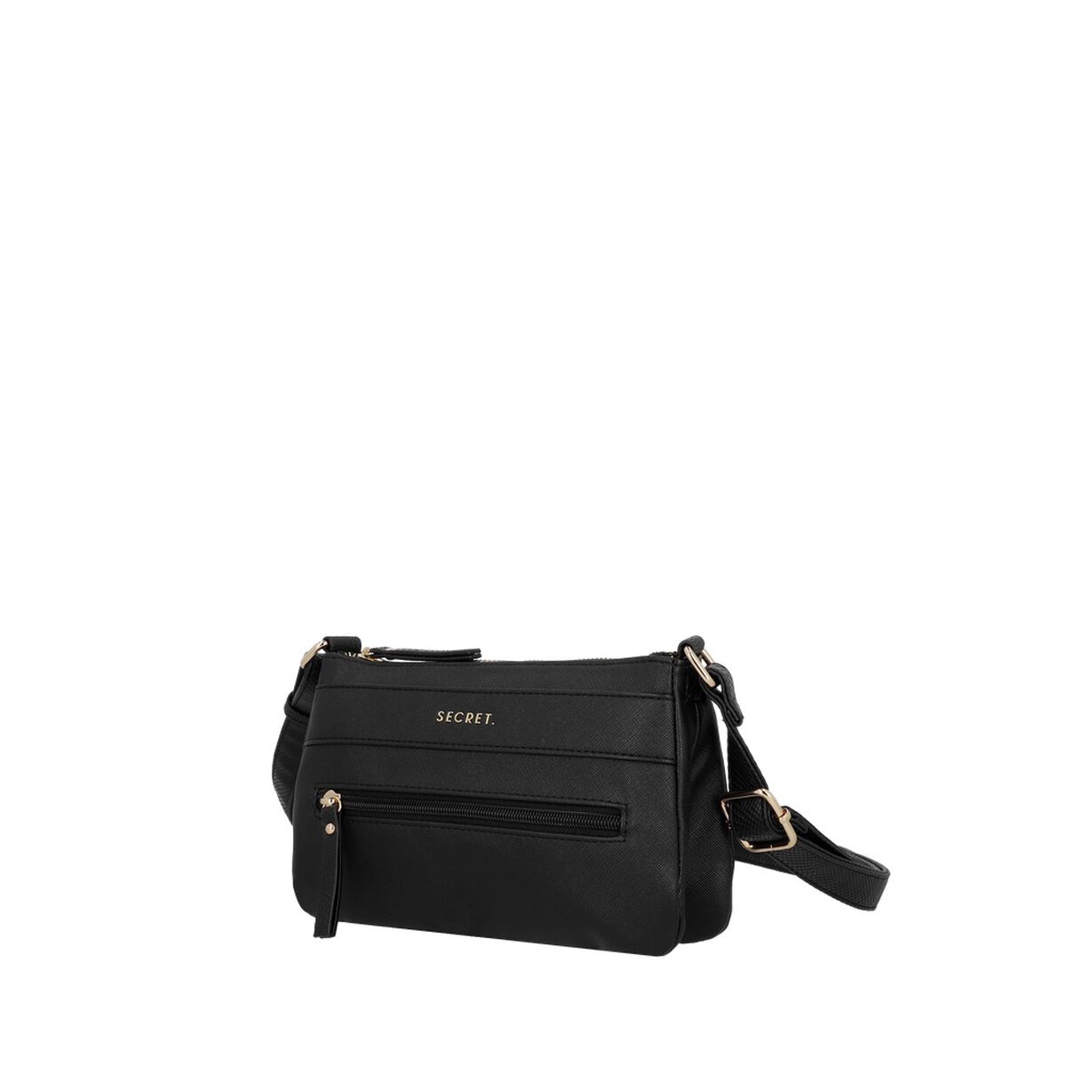 Cartera Bandolera Secret Albacete SC7 Peque&ntilde;a Negra