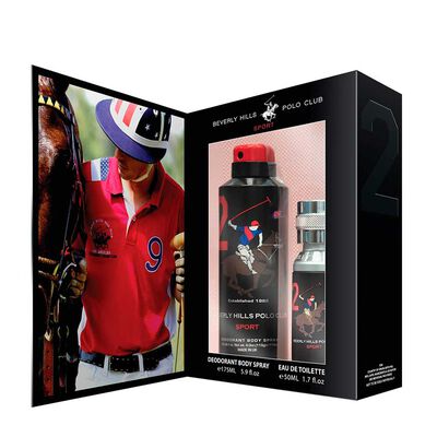 Set Polo Beverly Hills  Sports Hombre Two 50 ML + Desodorante