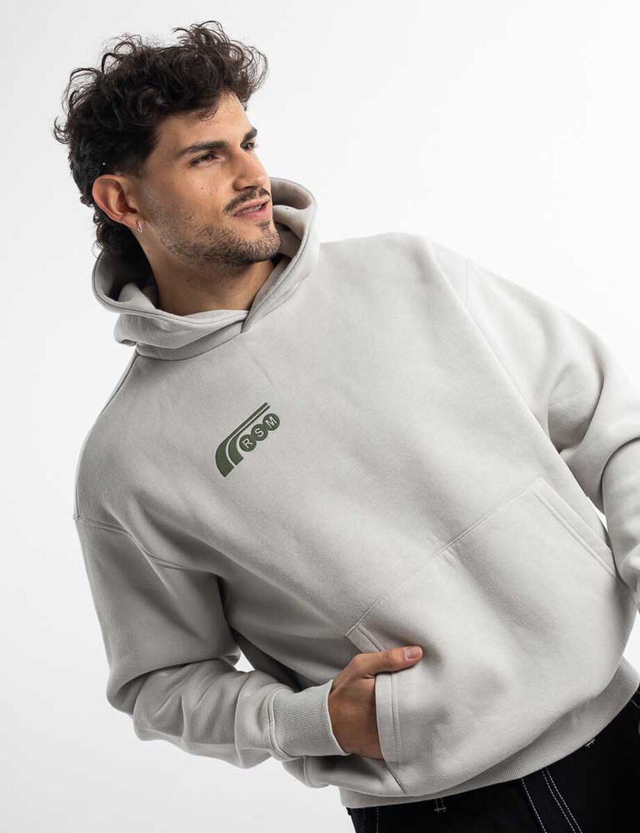 Poler&oacute;n Hoodie Boxy Hombre Icono