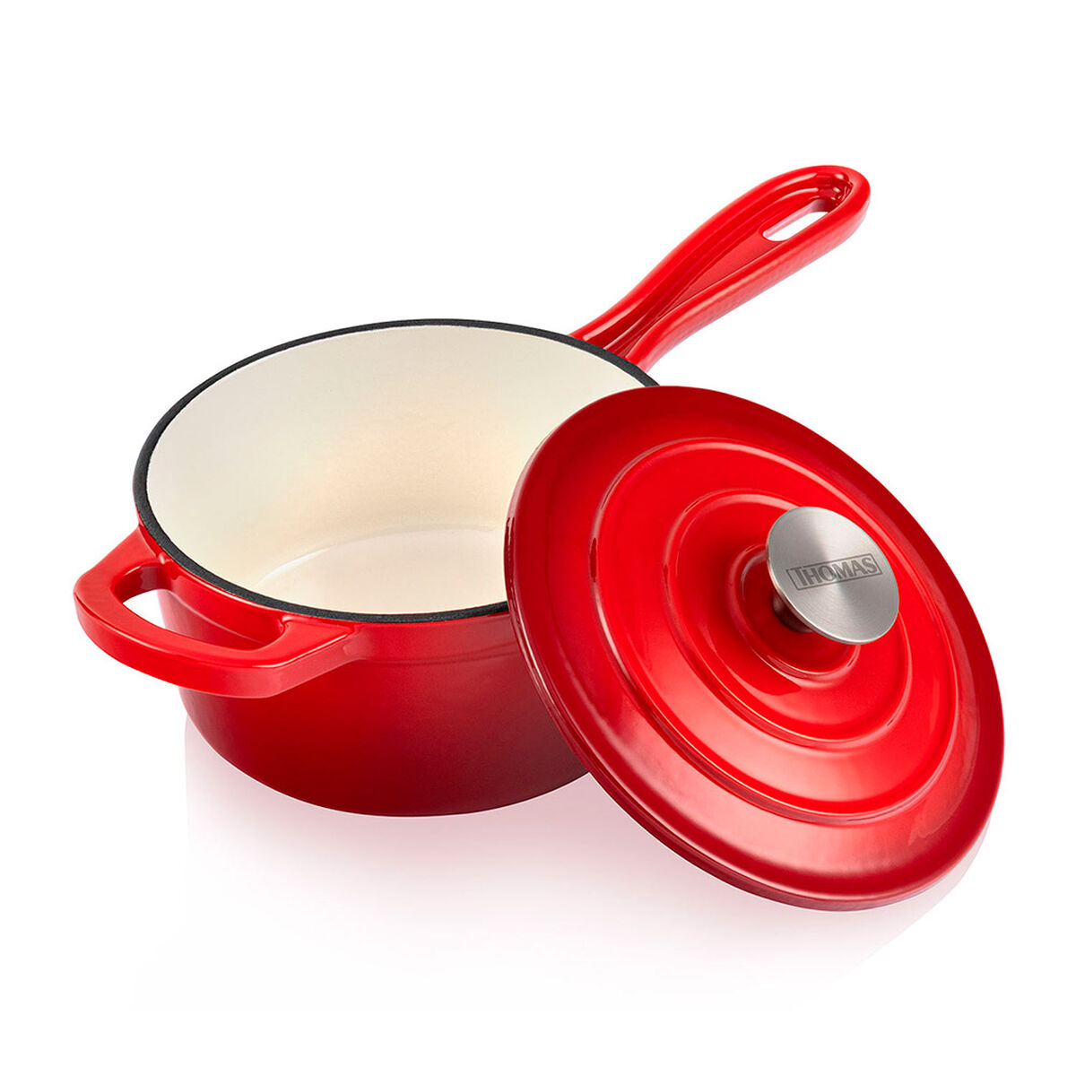 Olla Hierro Fundido Thomas 19 cm Rojo