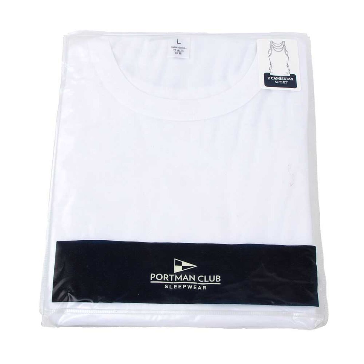 Pack 2 Camisetas Sport Hombre Portman Club