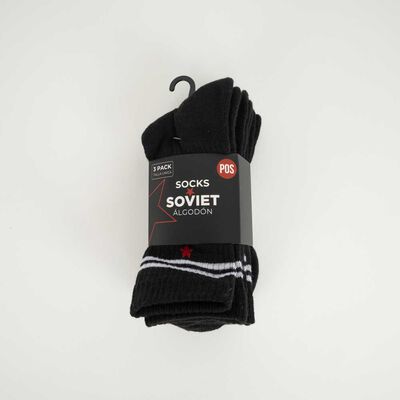 Pack 3 Calcetines Hombre Soviet