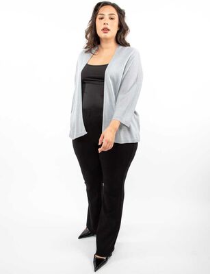 Imagen 2 del producto Cárdigan Manga 3/4 Mujer Extralindas Gris