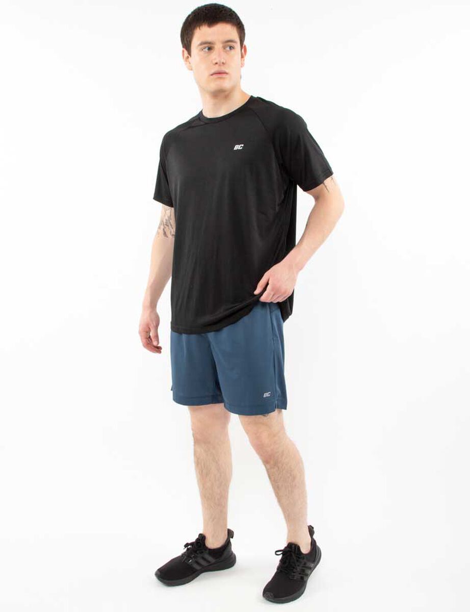 Short Deportivo Hombre Black County