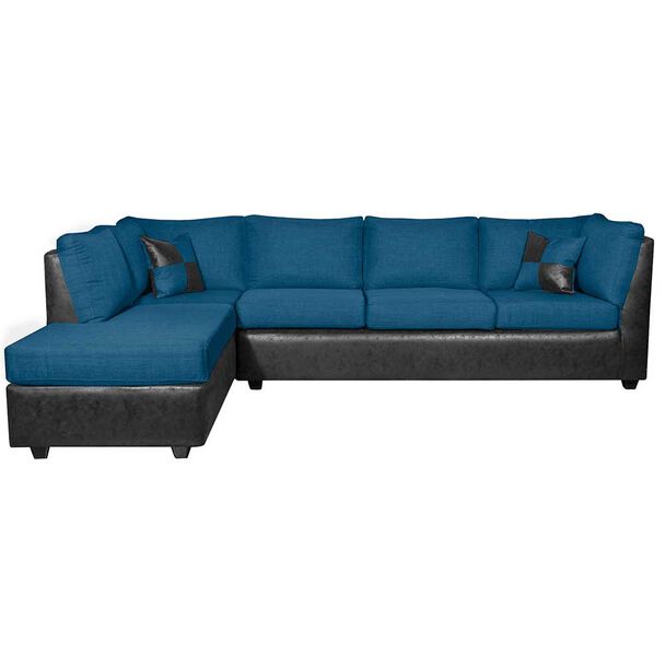 Seccional Black Factory Donato 3 Cuerpos Azul